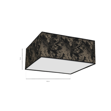 Milagro - Lampa Sufitowa SATINO GOLD 3xE27 50cm