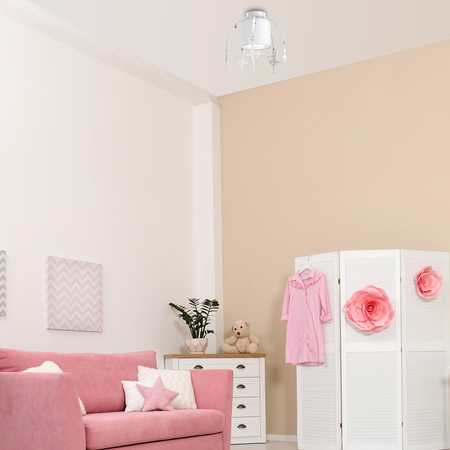 Milagro - Lampa sufitowa BALETNICA WHITE 1xE27