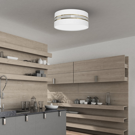 Milagro - Lampa Sufitowa ULTIMO WHITE 2xE27 Ø40cm