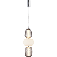 Milagro - Lampa wisząca CARO SMOKED 28W LED