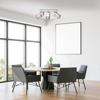 Milagro - Lampa sufitowa VIDAR WHITE 3xGU10