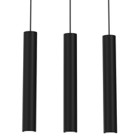 Lampa wisząca HUDSON BLACK 3xGU10