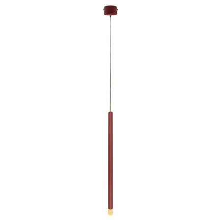 Lampa wisząca Lungo 1 czerwona 1xG9