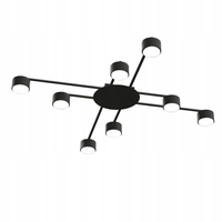 Oprawa Oświetleniowa LED GX53 Oświetlenie Aluminium VL-SPF22B-B IP20 Czarna