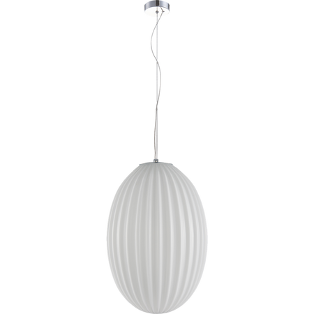Milagro - Lampa wisząca BRAGA WHITE 1xE27