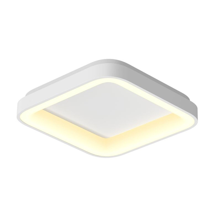 Plafon LED Videx Edge biały kwadrat 72W 2700K/4000K/6000K 4700lm pilot VLE-ESC-72W