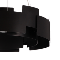Milagro - Lampa wisząca TORINO BLACK 24W LED