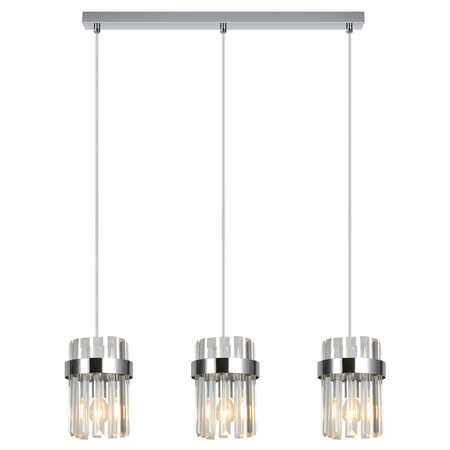Lampa wisząca Vetro chrom 3xE14