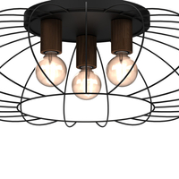Milagro - Lampa sufitowa MERIDIANO 3xE27