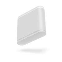 Oprawa elewacyjna dwustronna kinkiet slim LED biały 6W IP54 2700K