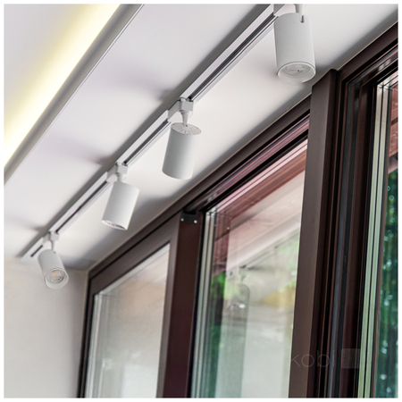 Zestaw szynoprzewód 1-obwodowy NEXTRACK GO 4xGU10 1m biały Kobi