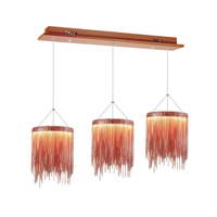 Milagro - LAMPA WISZACA CASCATA COPPER 54W LED