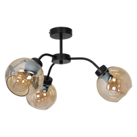Lampa sufitowa SOFIA AMBER 3xE27
