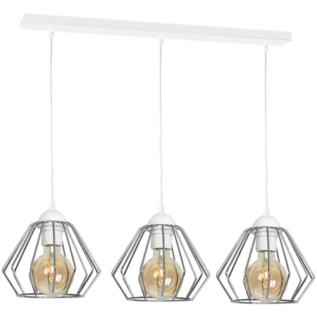 Milagro - Lampa wisząca NORMAN WHITE 3xE27
