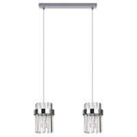 Lampa wisząca Vetro chrom 2xE14