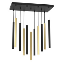 Milagro - Lampa wisząca MONZA BRASS 11xG9 max 8W LED