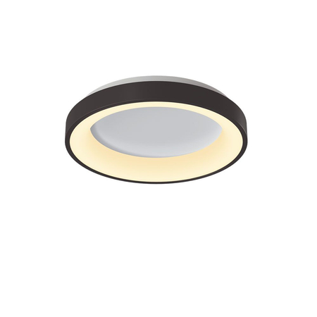 Plafon LED oprawa okrągła czarna 72W 3 barwy światła + pilot VLE-ERC-72B