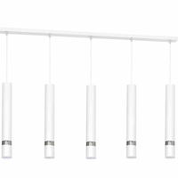 Lampa wisząca JOKER WHITE/CHROME 5xGU10