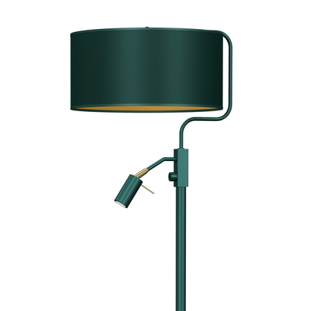 Milagro - Lampa stojąca VERDE GREEN 1xE27 + 1x mini GU10