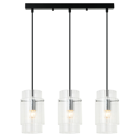 Lampa wisząca Savona czarna 3xE27