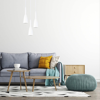 Lampa wisząca Solin 3 biała 3xE27