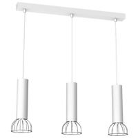 Milagro - Lampa wisząca DANTE SILVER 3x mini GU10