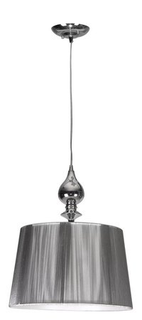 Candellux - Gillenia Lampa Wisząca 1X60W E27 Srebrna