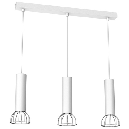 Milagro - Lampa wisząca DANTE SILVER 3x mini GU10