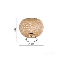 Lampka biurkowa BOHO BITAVIA MINI 1xE27 Kobi Design