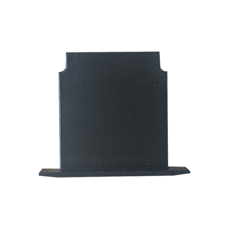 Zaślepka do szyn podtynkowych Magnetic Slim czarna