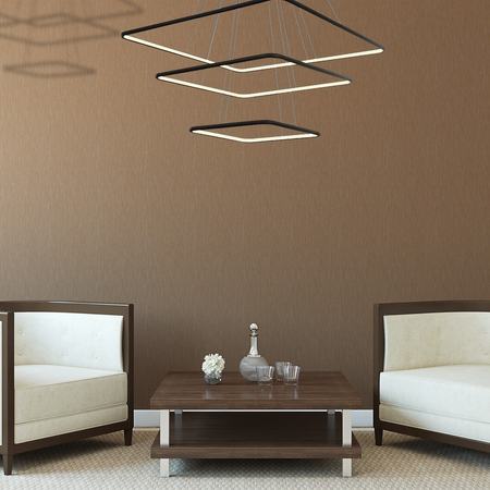 Milagro - LAMPA WISZĄCA NIX BLACK 117W LED