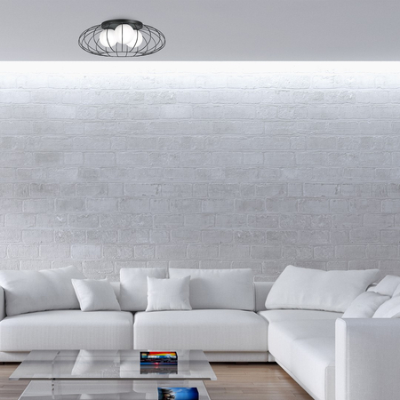 Milagro - Lampa Sufitowa KRONOS BLACK 3xE14