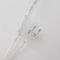 Lampa stołowa Sunflower czarno - transparentna 1xE27