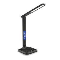 Lampka biurkowa LED 5W czarna wielofunkcyjna ściemniana