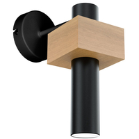 Milagro - Kinkiet WEST BLACK 1xGU10
