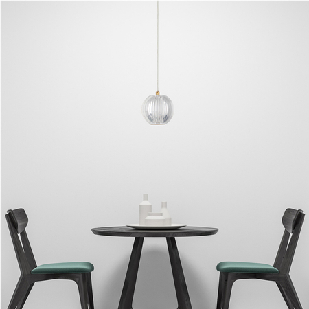 Lampa wisząca Brillant 1 złota LED CCT