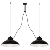 Milagro - Lampa wisząca GUSTAV BLACK 2xE27