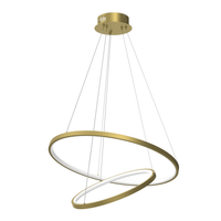 Milagro - Lampa wisząca ROTONDA GOLD 51W LED