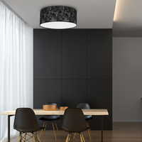 Milagro - Lampa Sufitowa SATINO SILVER 2xE27 Ø40cm