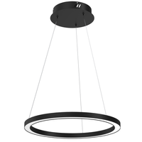 Milagro - Lampa wisząca GALAXIA BLACK 26W LED