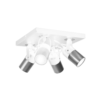 Milagro - Lampa sufitowa WILSON WHITE 4xGU10
