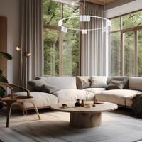 Lampa wisząca (koło) Genesis 15xGU10 Biały