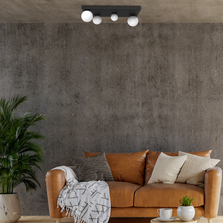 Milagro - Lampa sufitowa BIBIONE 4xG9