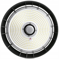 Oprawa Wisząca Przemysłowa LED High Bay 200W 5000K 36000lm czarna IP65