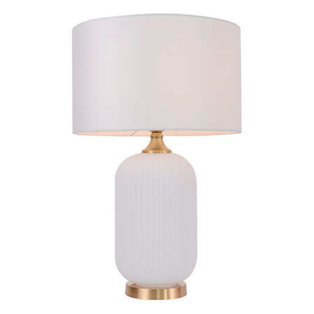 Lampa stołowa Tamiza 65 cm biała 1xE27