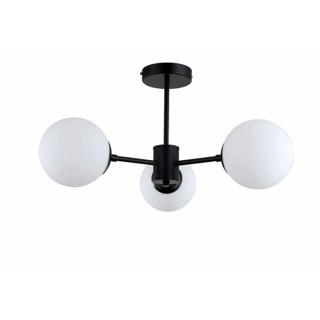 Lampa wisząca Roma 3 czarna 3xE14