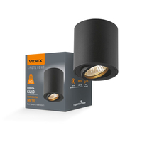 Oprawa sufitowa punktowa czarna spot GU10 VL-SPF12A-B