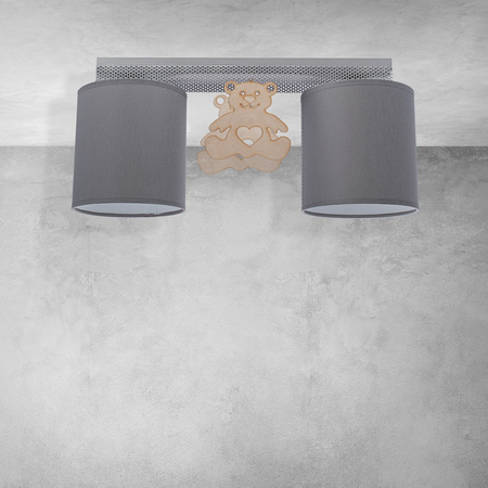 Milagro - Lampa sufitowa MIŚ 2xE27
