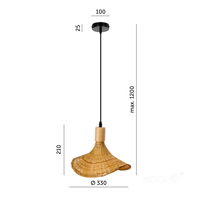 Lampa wisząca BOHO BIMINI 1xE27 Kobi Design