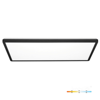 Plafon LED NIVERA SQUARE 32W 3CCT IP54 czarny Kobi Premium